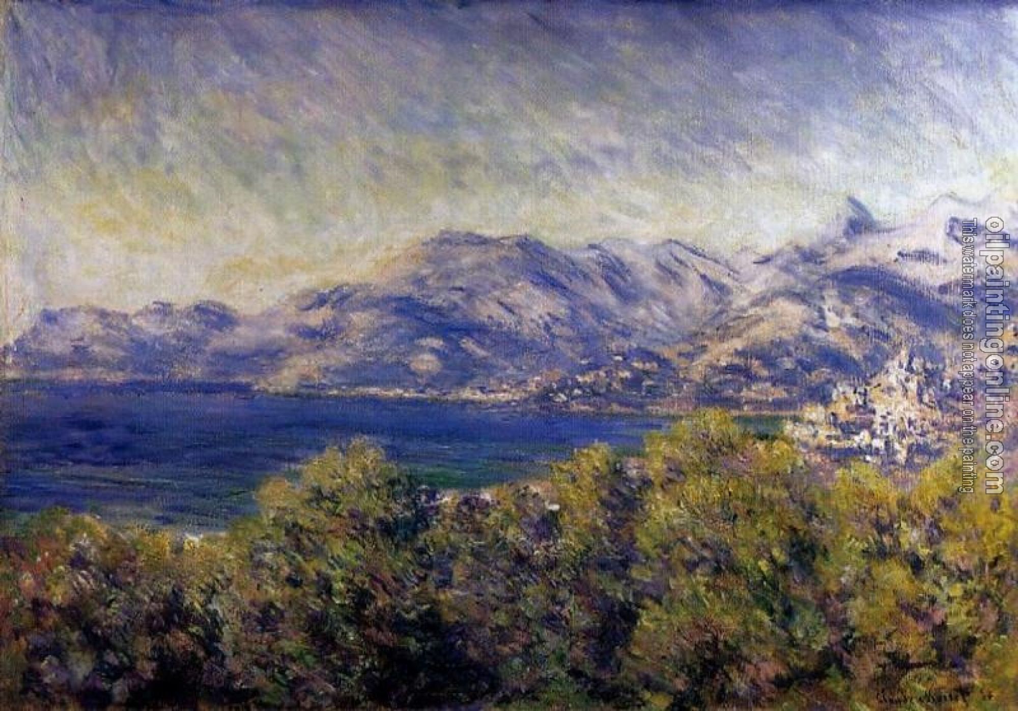 Monet, Claude Oscar - View of Ventimiglia